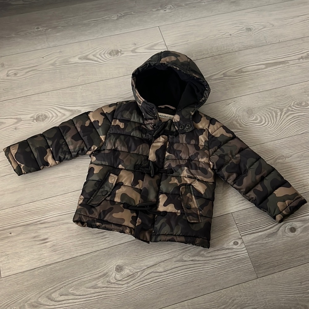 Mango warm kids jacket!! Size 3-4
